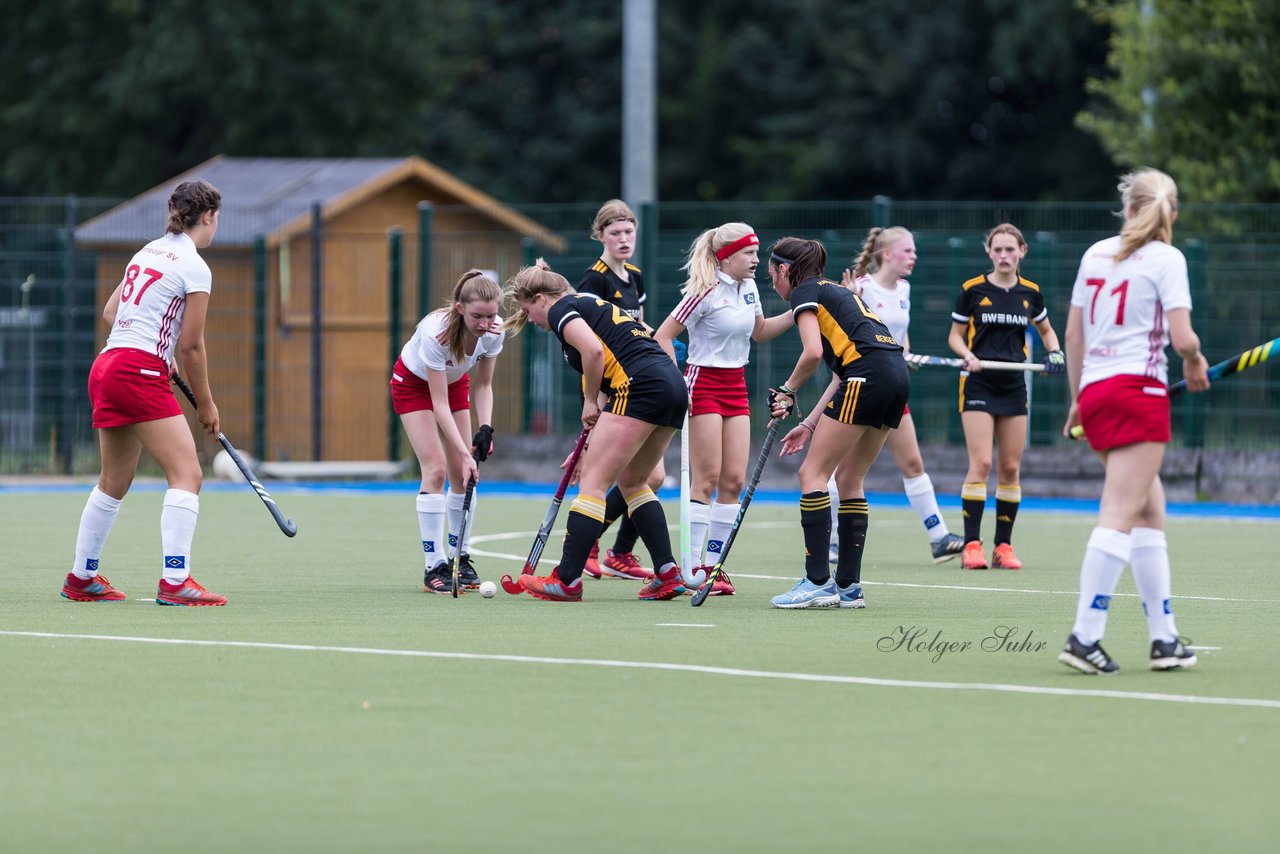 Bild 19 - wU18 Hamburger SV - Harvesterhuder THC : Ergebnis: 2:1